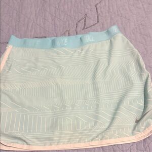 Nike Women's Sky Blue Mini Skirt